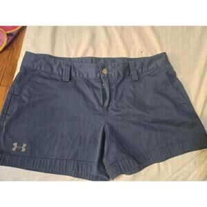 Under Armour Women's Casual Shorts Blue Size Medium